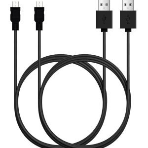 Micro USB Cable, 2 Pack [6FT, 6FT], Fast Charging Cable, High Speed Android Charging Cable, Android Phone Cable for Samsung Galaxy S7 Edge S6 S5 and More, Trustable