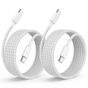 USB C to C Fast Charger Cable 10ft, Long Type C to USB C Charging Cord Wire for Apple iPhone 17 Pro Max/17 Air/16 Pro/15 Plus,MacBook Pro 2021/2020/2019/2018,iPad 12.9/11 inch/Mini/Air,Samsung Galaxy