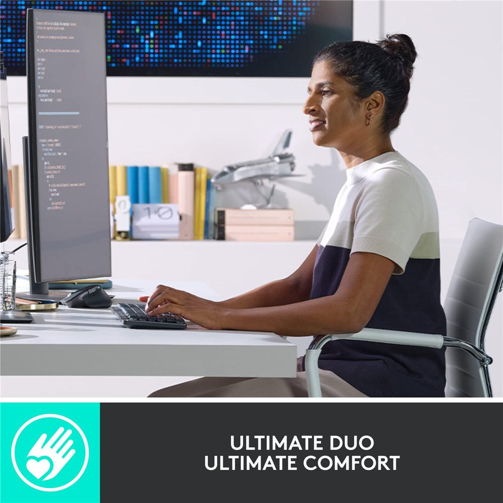 MX Mechanical Wireless Illuminated Performance Keyboard, Tactile Quiet Switches, Backlit Keys, Bluetooth, USB-C, macOS, Windows, Linux, iOS, Android, Metal, Graphite - Image 5