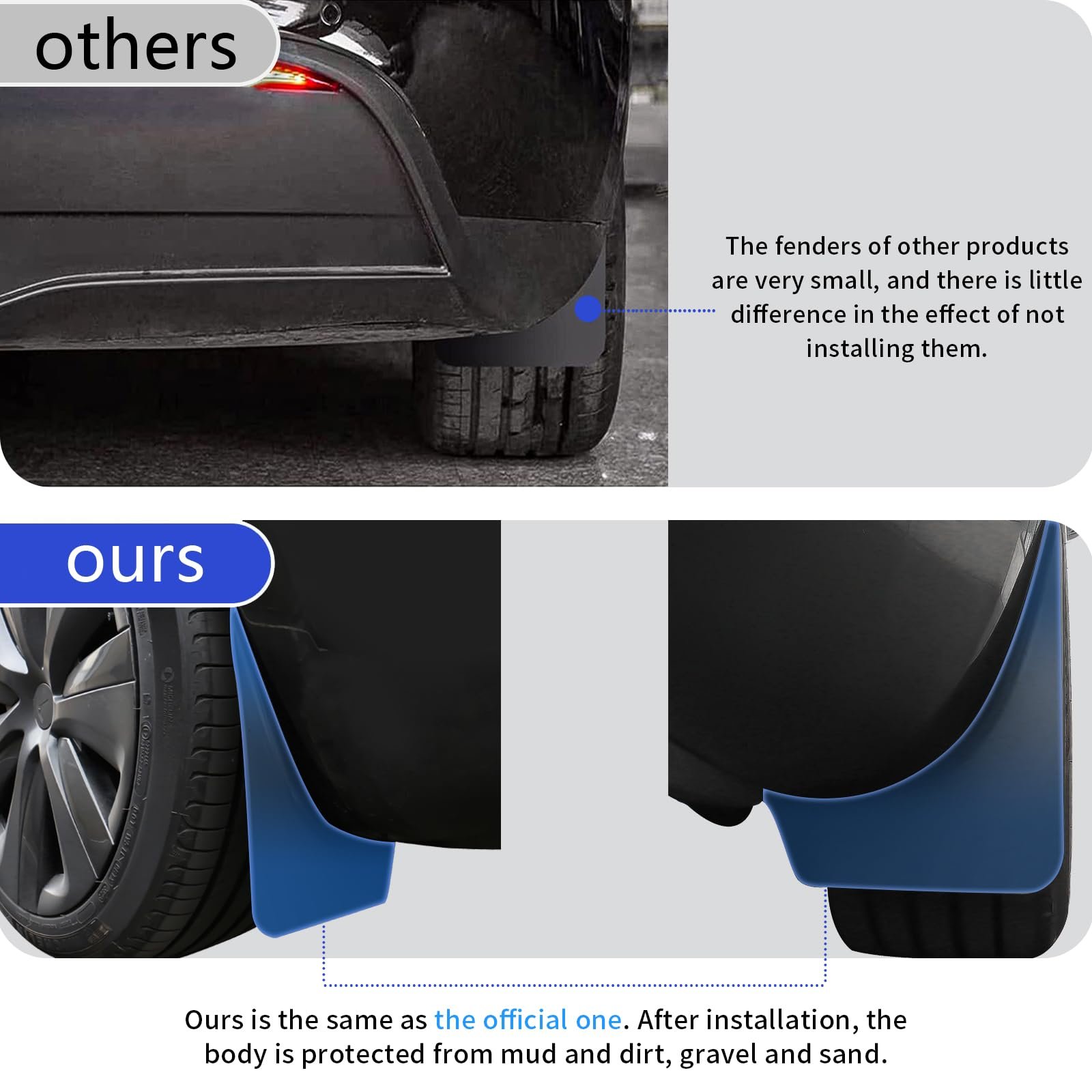 New Version Mud Flaps Accessories