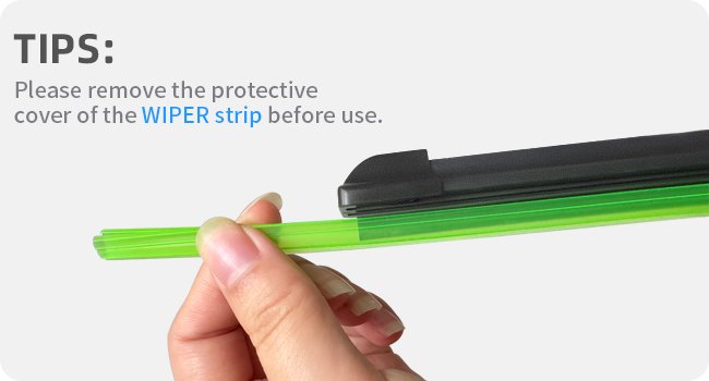 Silicone Windshield Wipers Replacement